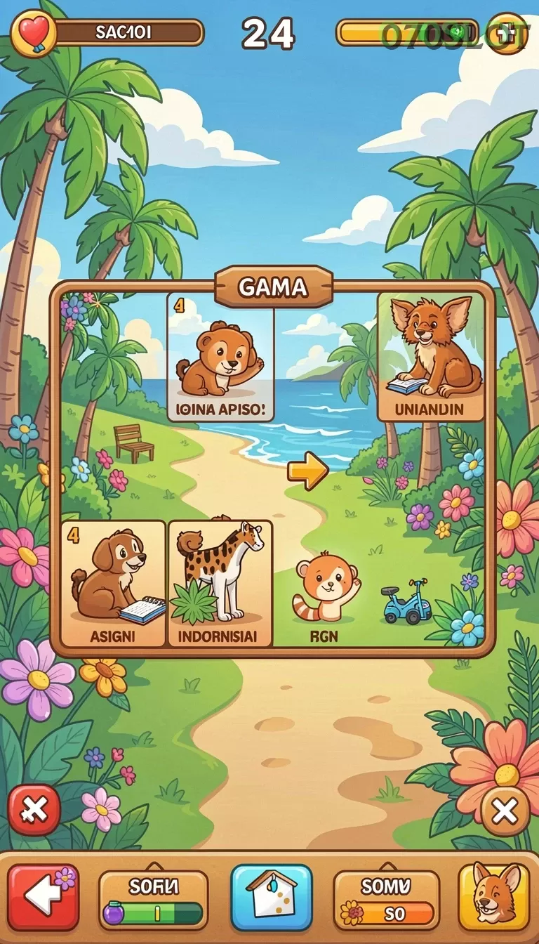 Cuplikan layar AXIATA4D — menu navigasi